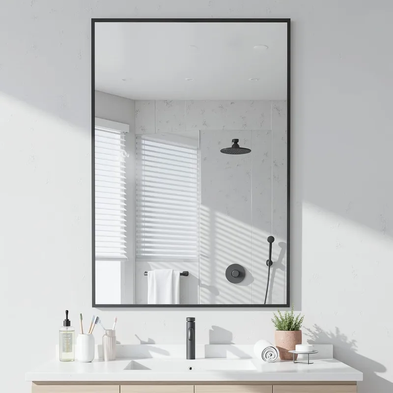 Antok Bathroom Mirror, 22×30 Wall Mirror